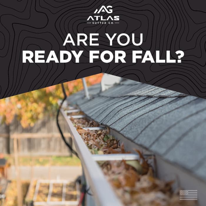 Clogged gutters before Atlas installed seamless 6" in Sioux Falls